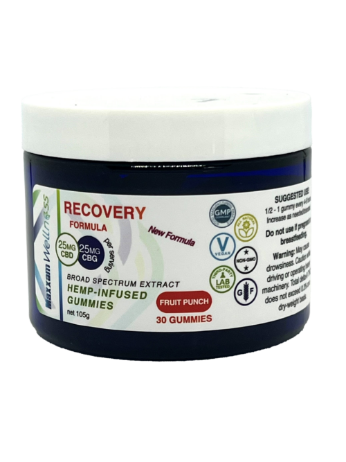CBD Gummy Recovery CBD/CBG  Fruit Punch