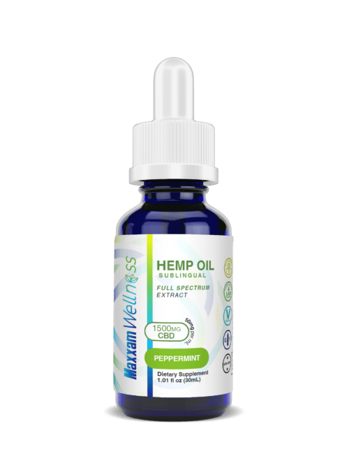Maxxam Wellness_fs oil_PEPPERMINT 1500_vector