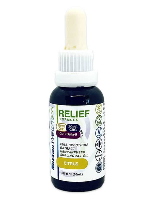 Relief Formula CBD Tincture Citrus