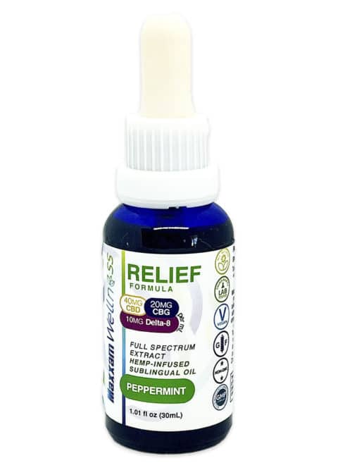 Relief Formula CBD Tincture Peppermint