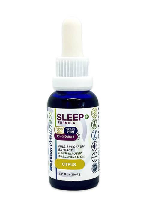 Sleep+ Formula CBD Tincture Citrus