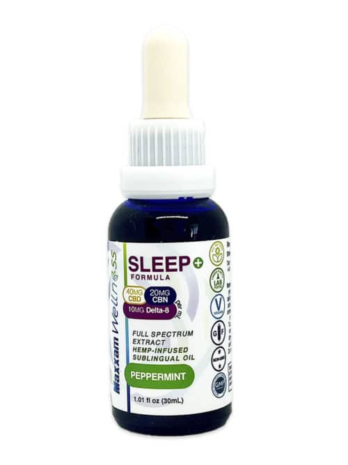 Sleep+ Formula CBD Tincture Peppermint